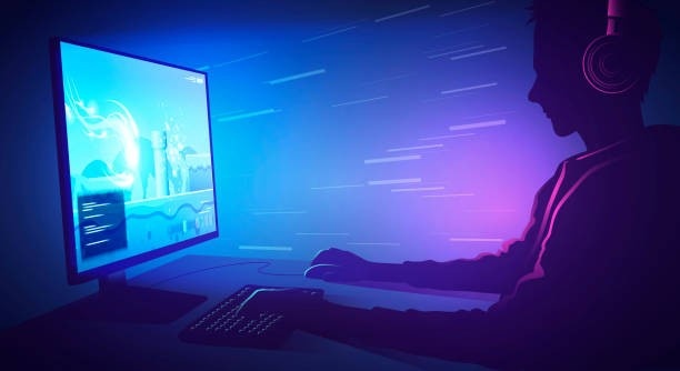 Ilustrasi Bermain Game, Sumber Foto : istockphoto.com