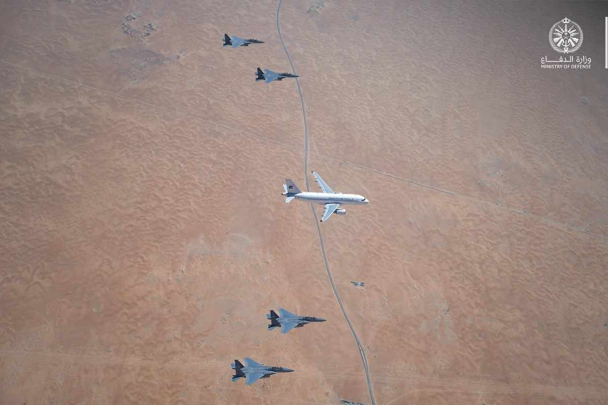 Jet Tempur Saudi dan Pesawat Perdana Menteri Pakistan