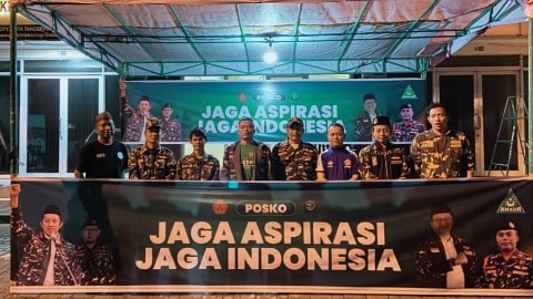 GP Ansor Dirikan 80 Posko “Jaga Aspirasi Jaga Indonesia” Usai Bertemu Presiden Prabowo