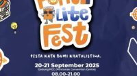 PontiLite Fest 2025 Meriahkan Bulan Gemar Membaca di Pontianak