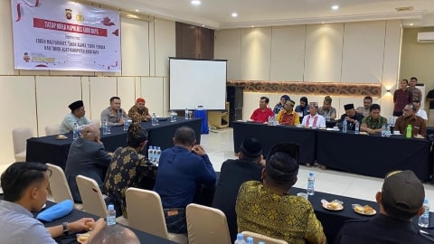 Sinergi Lintas Elemen dan Polres Jaga Kondusivitas Kubu Raya