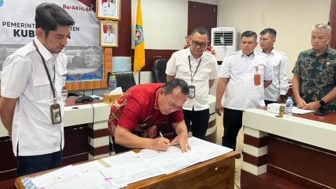 Kubu Raya Terima Hibah Rp94 Miliar untuk Tingkatkan Layanan Air Bersih