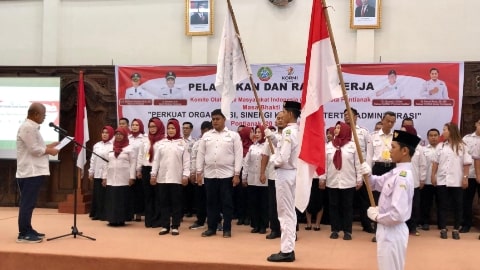 Harisson Lantik Pengurus KORMI Pontianak Periode 2025-2029, Tekankan Transparansi dan Sinergi