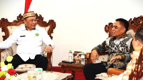 BNPT RI Hadir di Kemenag Kalbar, Bahas Moderasi Beragama