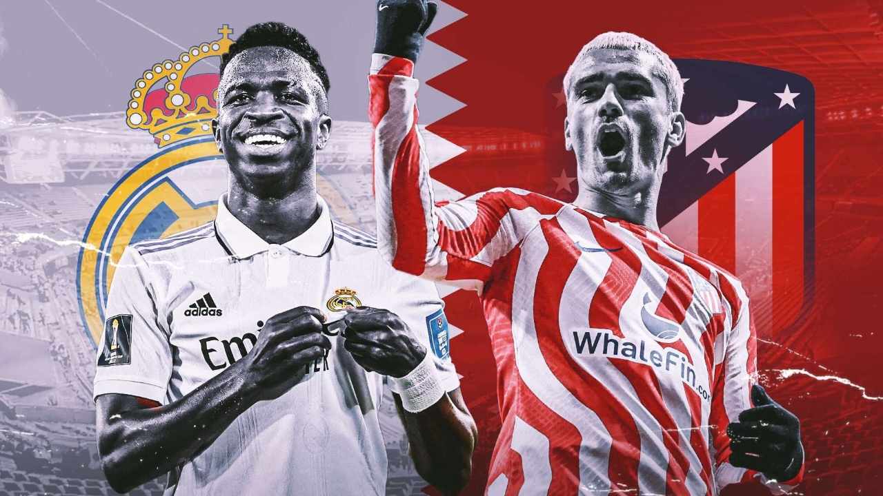 Atletico Madrid vs Real Madrid, Sumber Foto : Istimewa