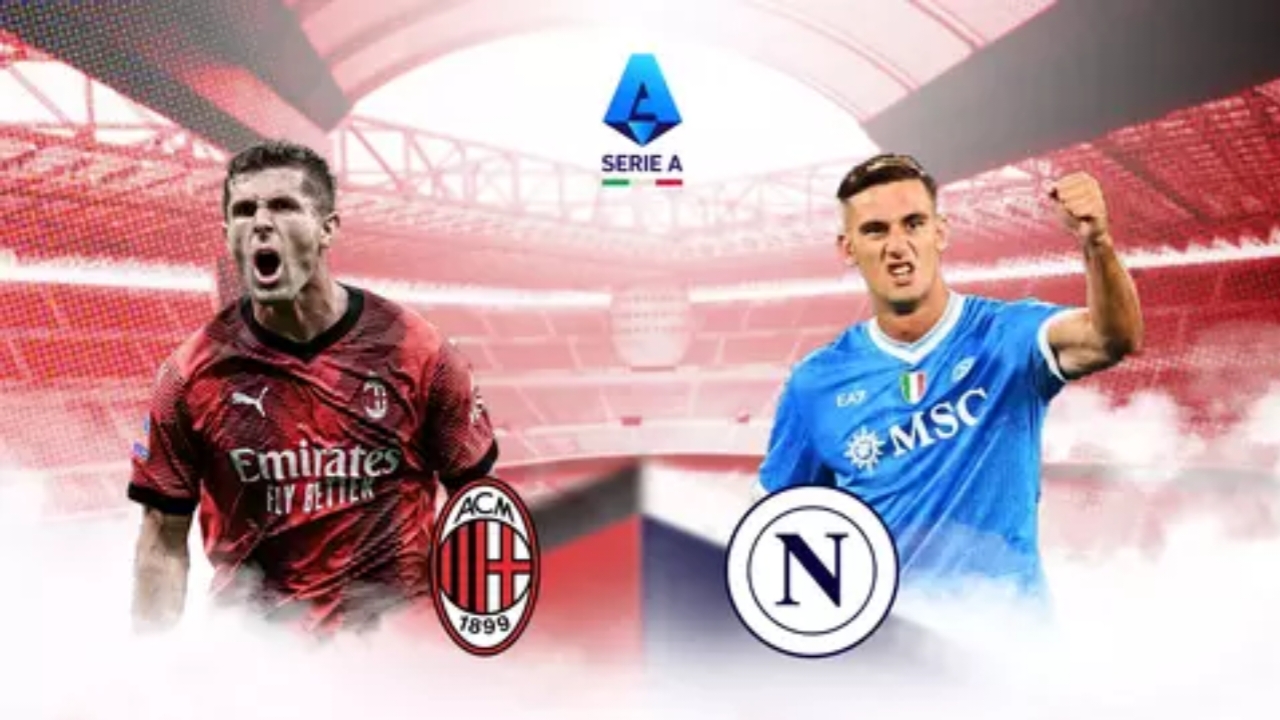 Ac Milan vs Napoli, Sumber Foto : Istimewa