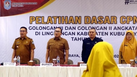 Bupati Sujiwo Tekankan CPNS Kubu Raya Harus Jadi Abdi Negara Profesional