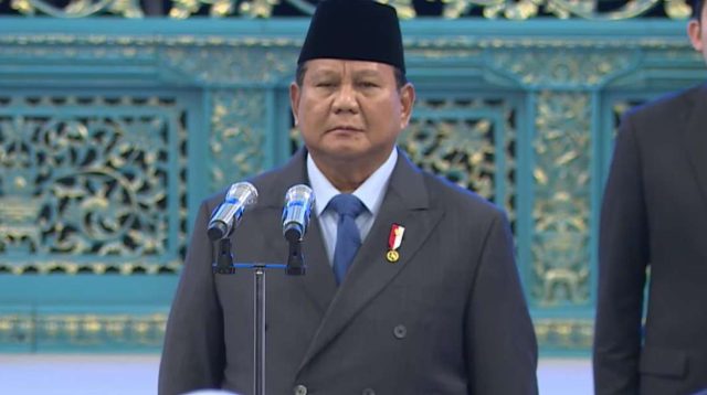 Foto Presiden Prabowo