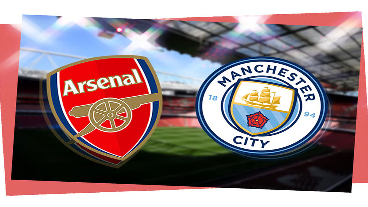 Arsenal vs Manchester City, Sumber Foto : Istimewa