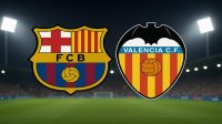 Barcelona vs Valencia , Sumber Foto : Istimewa