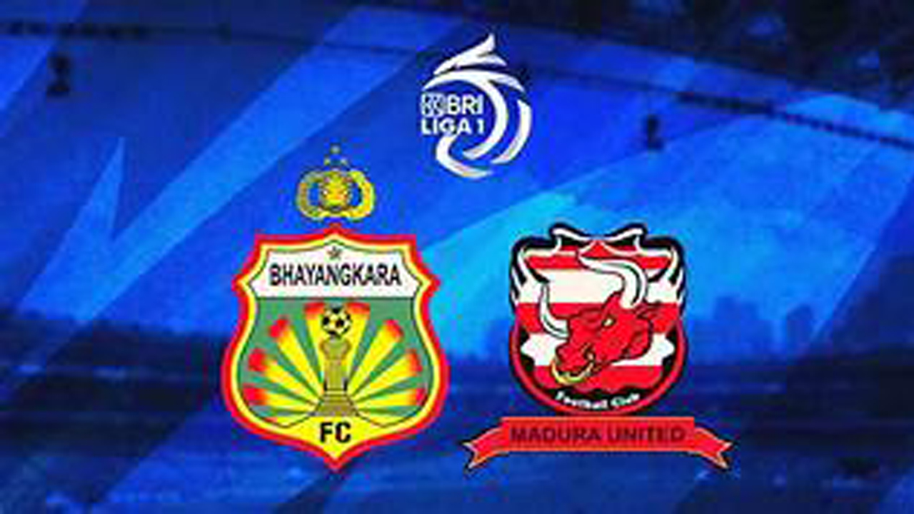 Madura United vs Bhayangkara FC BRI Super League 2025/2026, Sumber Foto : Istimewa