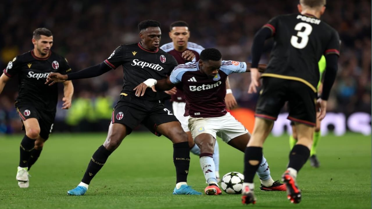 Aston Villa vs Bologna Liga Europa League, Sumber Foto : Istimewa