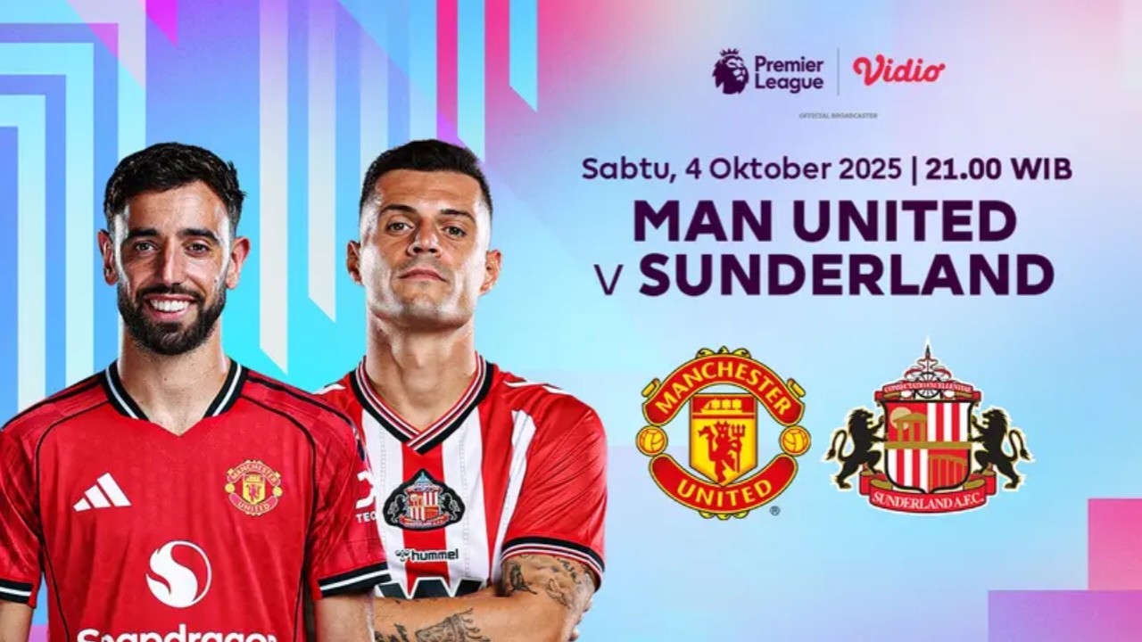 Manchester United vs Sunderlan, Sumber Foto : Vidio