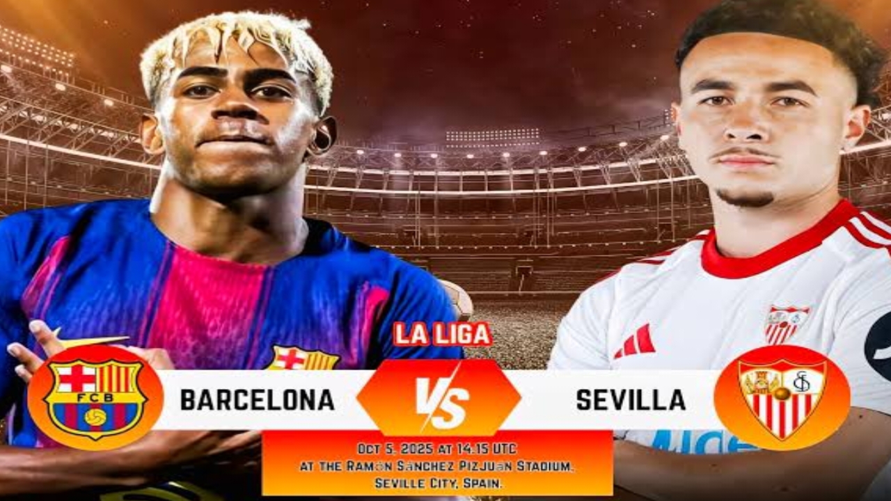 Sevilla vs Barcelona, Sumber Foto : Istimewa