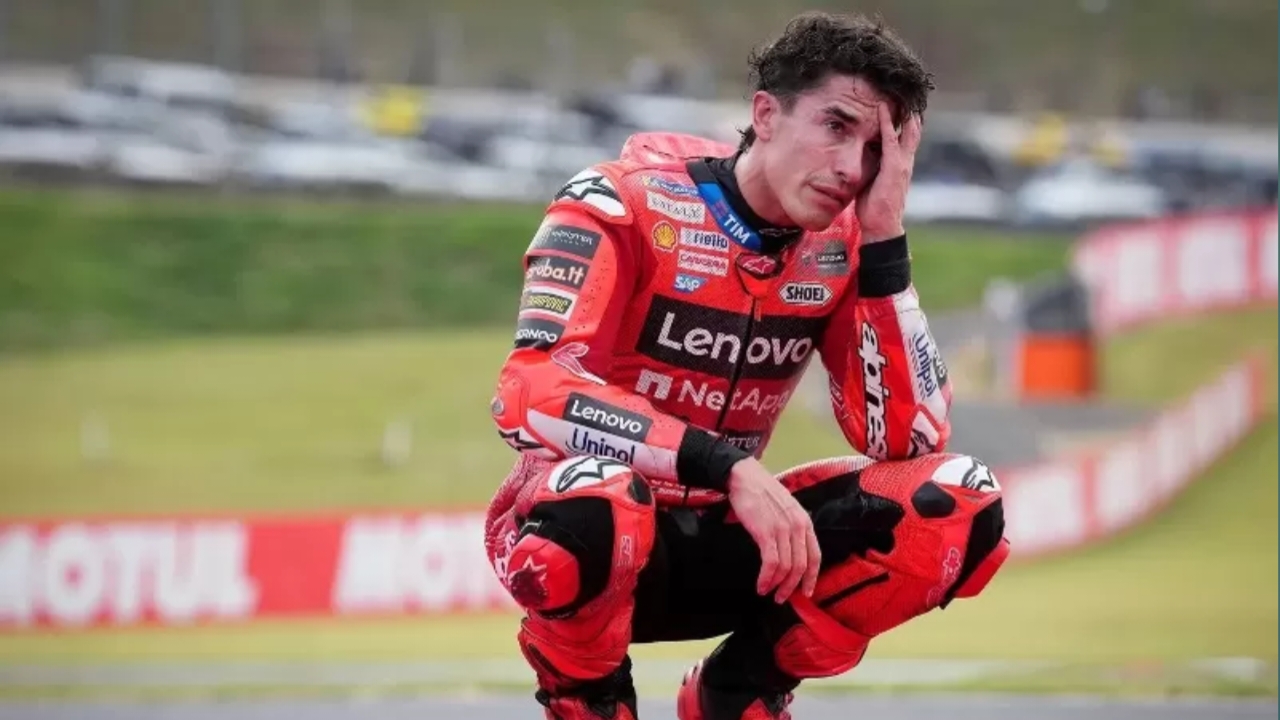 Marc Márquez Terjatuh di Sirkuit Mandalika, Sumber Foto : Istimewa