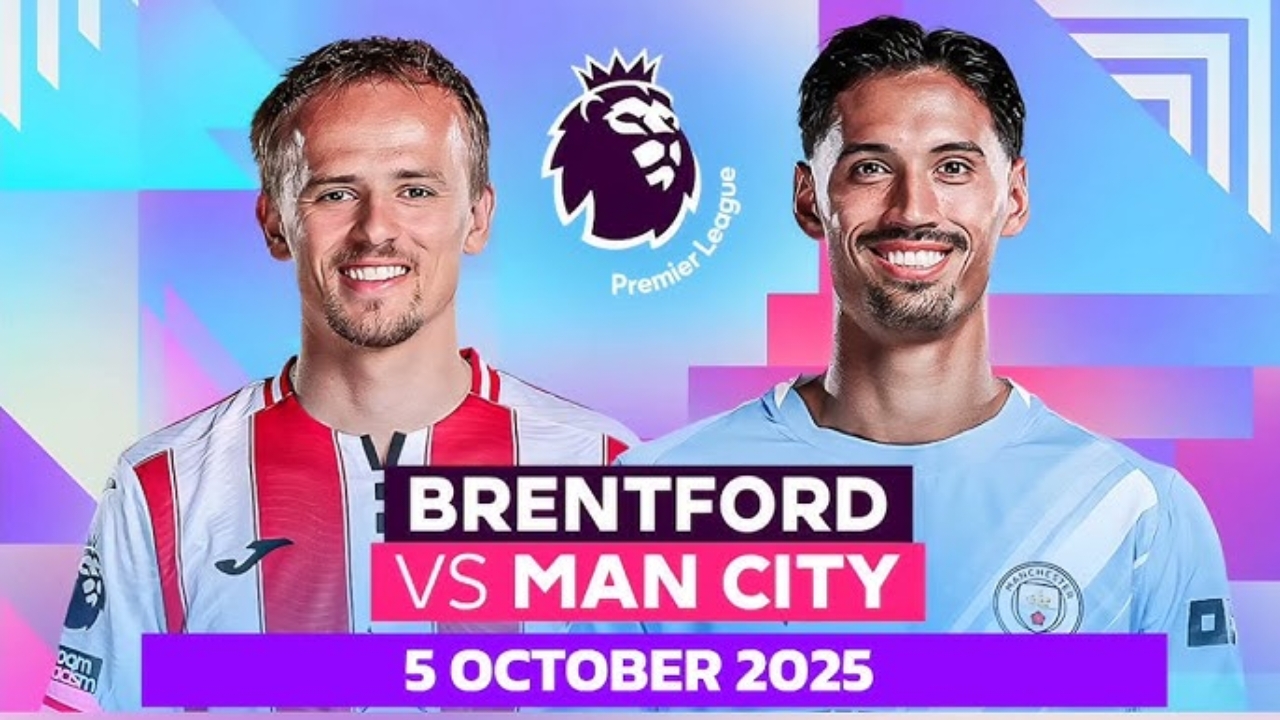 Brentford vs Manchester City, Sumber Foto : Istimewa