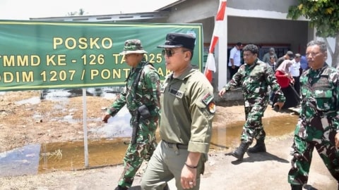 Bupati Sujiwo Apresiasi TMMD Percepat Pembangunan di Kubu Raya