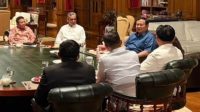 Presiden Prabowo Bahas Isu Nasional Bersama Ketua MPR di Hambalang