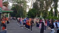 Warga Pontianak Gelar Senam Sehat untuk Palestina