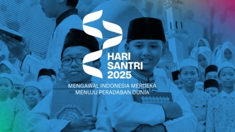 Inilah Arti Logo Hari Santri 2025: Pita Cakrawala Punya Makna Filosofis Menunu Peradaban Dunia