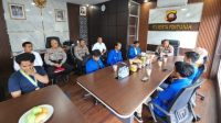 PMII Pontianak dan Polresta Bahas Uang Palsu dan Radikalisme Digital