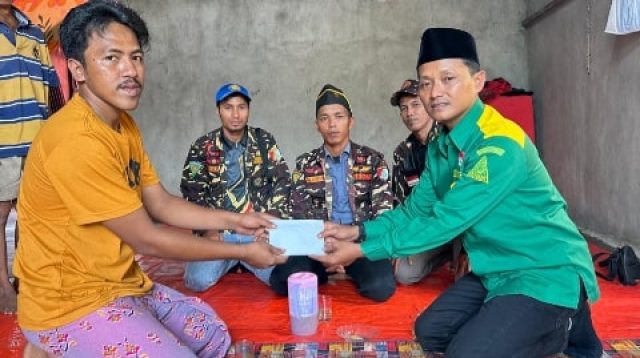 Banser Kubu Raya Gelar Open Donasi untuk Kader Terdampak Kebakaran