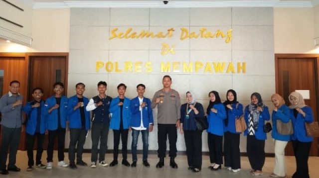 PMII Mempawah Jalin Silaturahmi dan Kolaborasi dengan Polres Mempawah