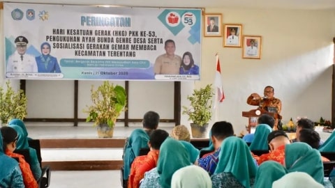 Sujiwo Tegaskan Komitmen Perkuat PKK dan Bangun Infrastruktur Terentang