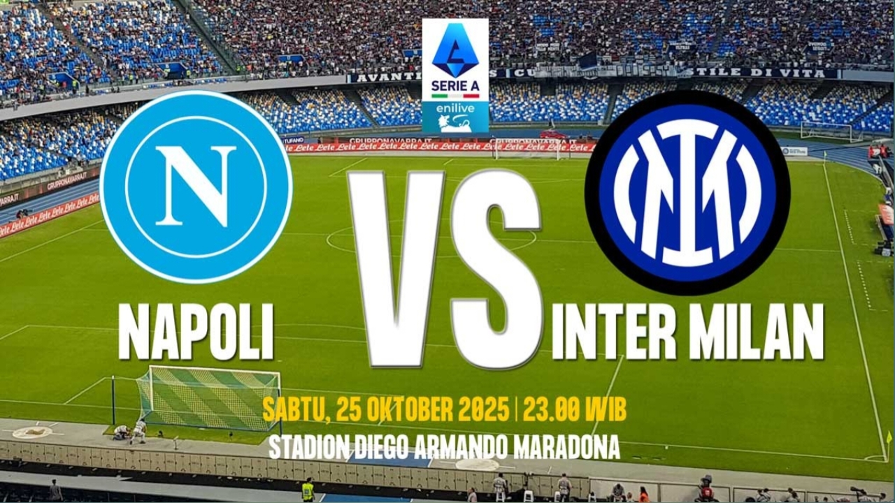 Napoli vs Inter Milan, Sumber Foto : PALPRES.COM