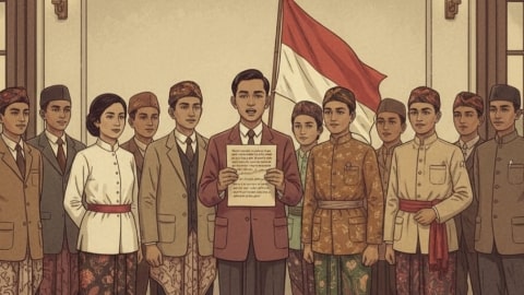 Sumpah Pemuda 2025: Berikut Sejarah, Teks, Makna, dan Nilai-Nilai