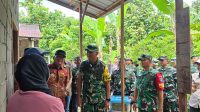 PJO TNI Mayjen Drajad Brima Yoga Tinjau Pengerjaan RTLH TMMD Kodim 1207/Pontianak