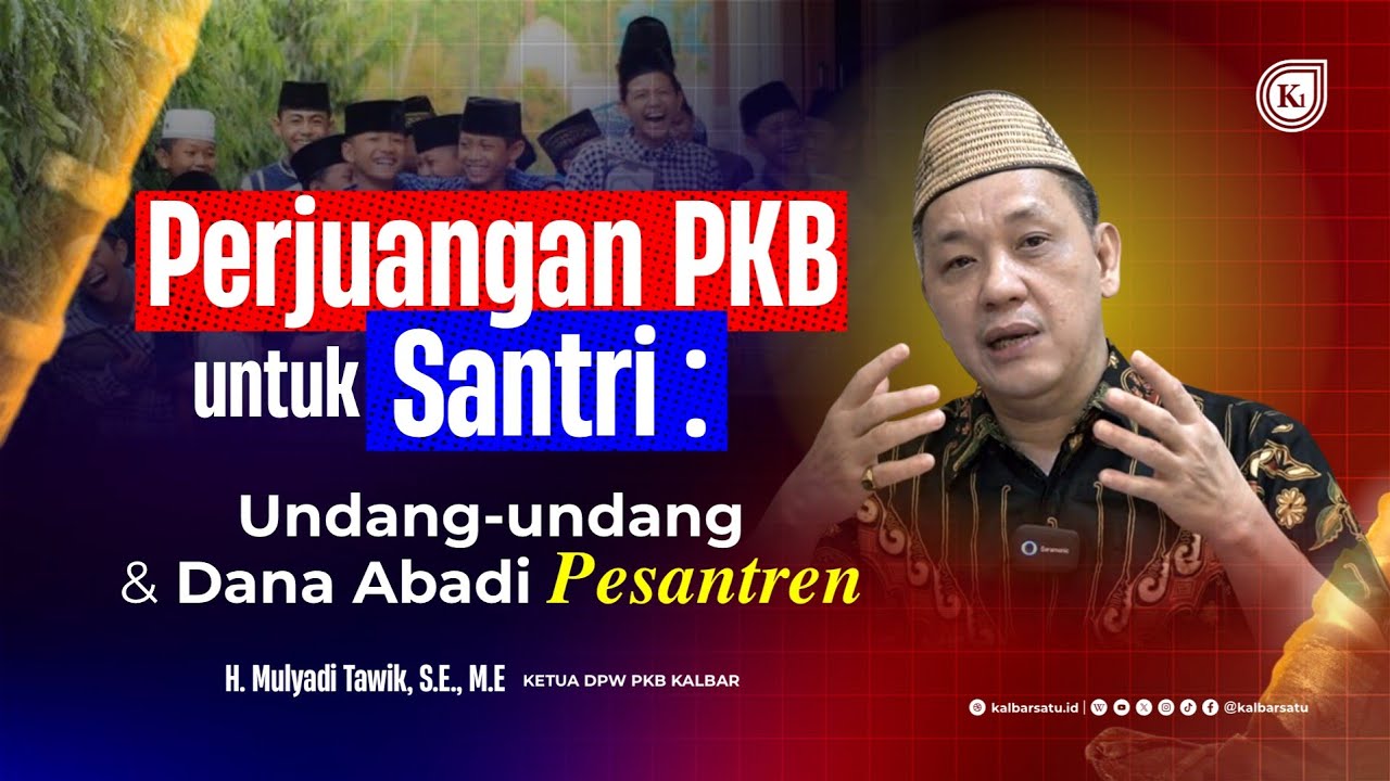 Ketua DPW Kalbar Mulyadi Tawik di Podcast KASTalk Kalbar Satu