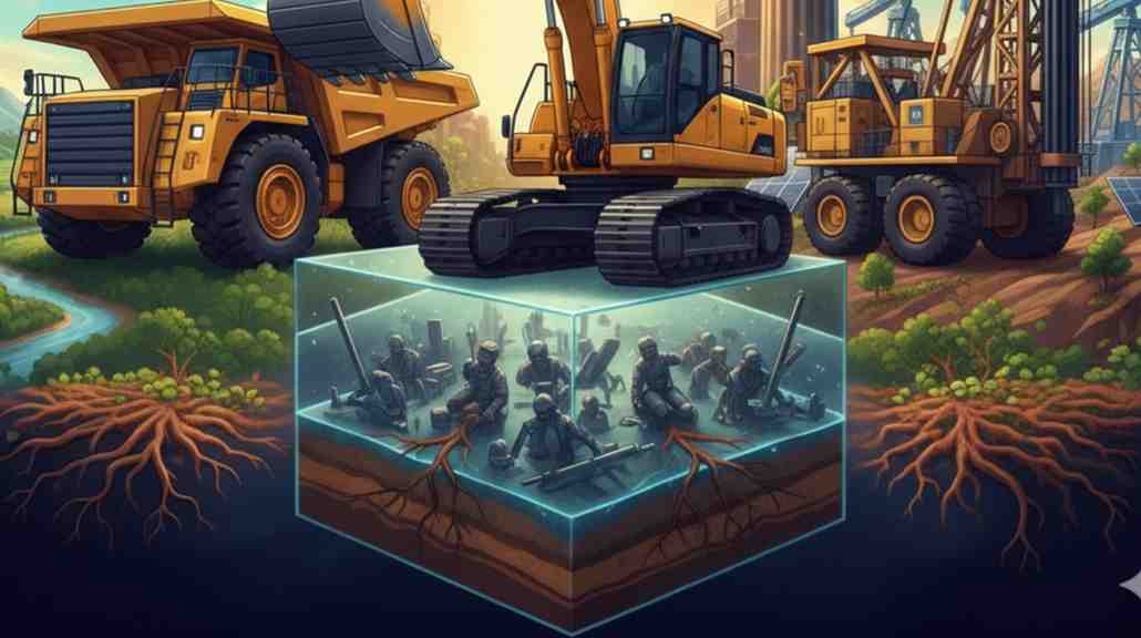 Ilustrasi pertambangan