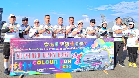 Bank Kalbar Dukung Penuh Ajang Supadio Colour Run 2025, Dorong UMKM Naik Kelas