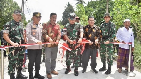 Wabup Kubu Raya Apresiasi Suksesnya TMMD ke-126 Kodim 1207/Pontianak
