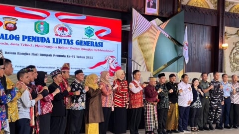 Dialog Pemuda Lintas Generasi Teguhkan Tekad Membangun Kalbar dalam Kebhinekaan