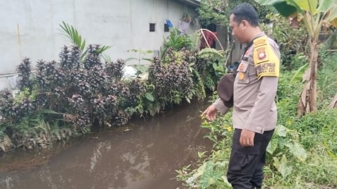 Polsek Sungai Raya Cek Wilayah Rawan Banjir, Warga Diminta Waspada