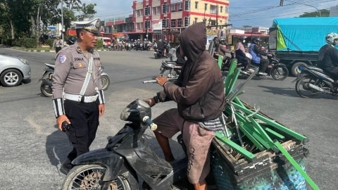 253 Pelanggar Terjaring, Polres Kubu Raya Perketat Operasi Zebra 2025