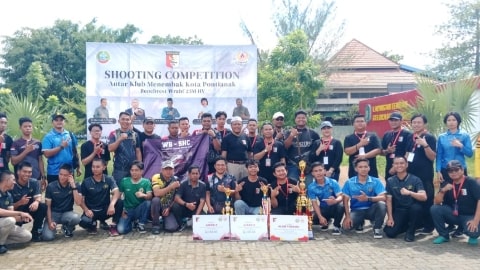 40 Atlet Ramaikan Kejuaraan Menembak Pontianak, Jadi Penentu Tiket ke Porprov 2026