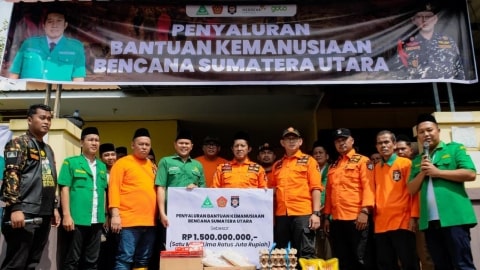 GP Ansor Perkuat Respons Bencana Nasional, Salurkan Bantuan Rp3,5 Miliar di Sumatera dan Aceh