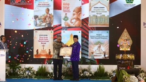 Kemenag dan KPK Luncurkan Buku Antikorupsi Lintas Agama