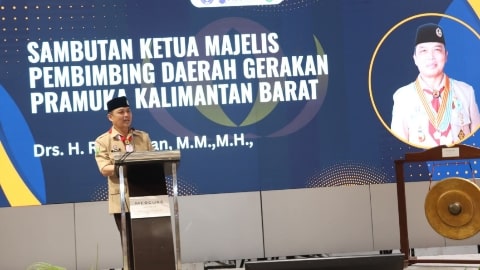 Ria Norsan Buka Musda XV Pramuka Kalbar: Pemerintah Beri Dukungan Penuh