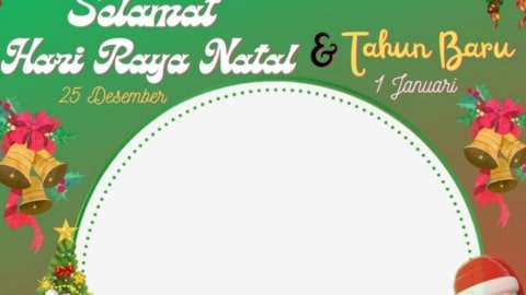 Download Twibbon Natal 2025 Gratis: Ini Link dan Cara Pasangnya