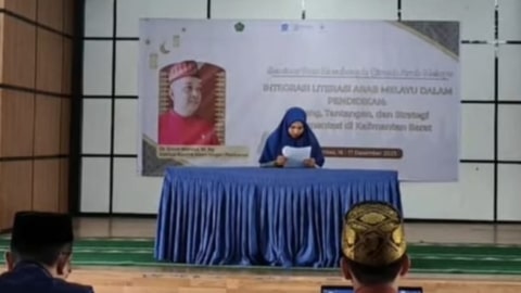 MAN IC Sambas Gelar Musabaqah Qiraah Arab Melayu Perdana di Kalimantan Barat