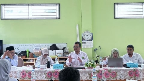 Exit Meeting Itjen Kemenag di MAN 1 Pontianak, Bahas Penguatan Tata Kelola Pendidikan