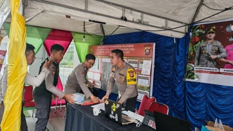 Jelang Nataru, Kapolres Kubu Raya Turun Langsung Cek Kesiapsiagaan Personel di Gaia Mall