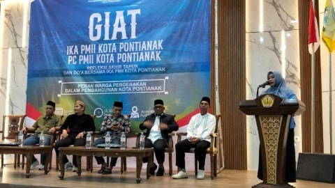 Ketua IKA-PMII Kota Pontianak, Sri Puji Hastuti, SP,