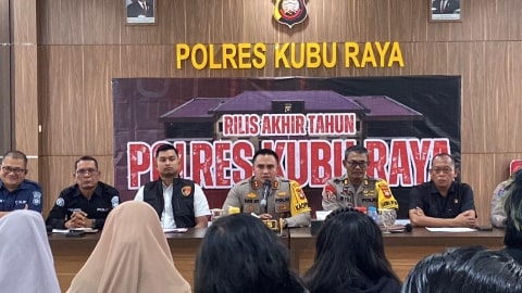Rilis Akhir Tahun Polres Kubu Raya: Pengungkapan Narkoba dan Evaluasi Laka Lantas