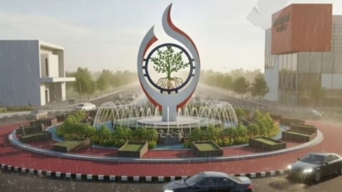 Mengenal Bundaran Gaforaya Benteng Mangrove, Ikon Baru Kubu Raya Diresmikan Malam Tahun Baru 2026