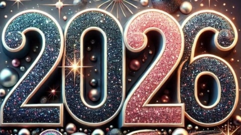 DOWNLOAD GAMBAR TWIBBON Tahun Baru 2026, Posting di Medsos Happy New Year Malam Ini